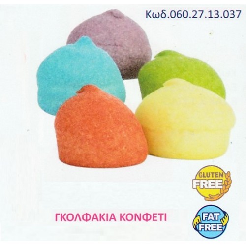 MARSHMALLOW GOLF BALLS ΠΟΛΥΧΡΩΜΑ 900γρ ΚΩΔ.0602713037