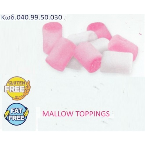 MARSHMALLOW ΜΙΚΡΑ ΡΟΖ ΛΕΥΚΑ 1KG ΚΩΔ.040995030