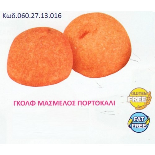 MARSHMALLOW GOLF BALLS ΧΡΩΜΑ ΠΟΡΤΟΚΑΛΙ 900γρ ΚΩΔ.0602713016