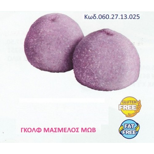 MARSHMALLOW GOLF BALLS ΧΡΩΜΑ ΜΩΒ 900γρ ΚΩΔ.0602713025