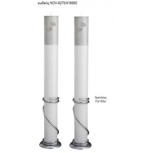 ΛΑΜΠΑΔΑ ΓΑΜΟΥ ΚΟΥΦΙΟ ΚΕΡΙ ΜΕ ΓΚΛΙΤΕΡ ΚΑΙ ΔΥΟ ΔΙΠΛΕΣ ΚΑΡΔΙΕΣ NOV-ΚΟΥΦΙΟ ΚΕΡΙ ΜΕ ΓΚΛΙΤΕΡ ΚΑΙ ΔΥΟ ΔΙΠΛΕΣ ΚΑΡΔΙΕΣ 6270/416900