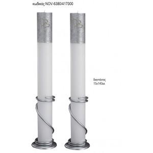 ΛΑΜΠΑΔΑ ΓΑΜΟΥ ΚΟΥΦΙΟ ΚΕΡΙ ΜΕ ΓΚΛΙΤΕΡ ΚΑΙ ΔΙΠΛΗ ΚΑΡΔΙΑ NOV-ΚΟΥΦΙΟ ΚΕΡΙ ΜΕ ΓΚΛΙΤΕΡ ΚΑΙ ΔΙΠΛΗ ΚΑΡΔΙΑ 6380/417000