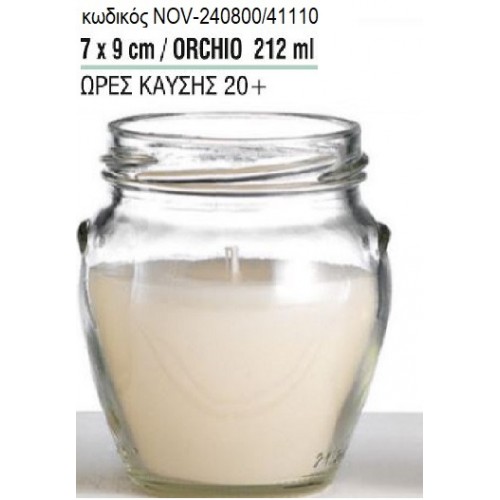 ΚΕΡΙ ΣΕ ΓΥΑΛΙΝΟ ΠΟΤΗΡΙ 7x9ΕΚ NOV-240800/41110