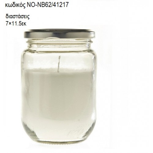 ΚΕΡΙ ΑΡΩΜΑΤΙΚΟ ΣΕ ΓΥΑΛΙΝΟ ΒΑΖΟ ΜΕ ΑΣΗΜΙ ΚΑΠΑΚΙ ΝΟ-ΝΒ62/41217