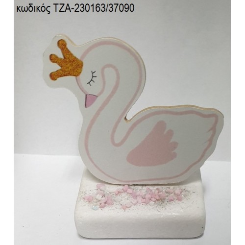 ΚΥΚΝΟΣ ΜΕ ΚΟΡΩΝΑ ΞΥΛΙΝΟ ΚΟΠΤΙΚΟ ΠΑΝΩ ΣΕ ΜΑΡΜΑΡΟ ΤΖΑ-230163/37090