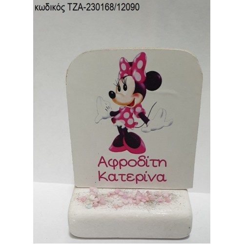ΜΙΝΥ MINNIE ΦΟΥΞΙΑ ΞΥΛΙΝΟ ΚΟΠΤΙΚΟ ΠΑΝΩ ΣΕ ΜΑΡΜΑΡΟ ΤΖΑ-230168/12090