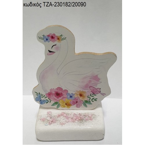 ΚΥΚΝΟΣ ΜΕ ΛΟΥΛΟΥΔΙΑ ΞΥΛΙΝΟ ΚΟΠΤΙΚΟ ΠΑΝΩ ΣΕ ΜΑΡΜΑΡΟ ΤΖΑ-230182/20090