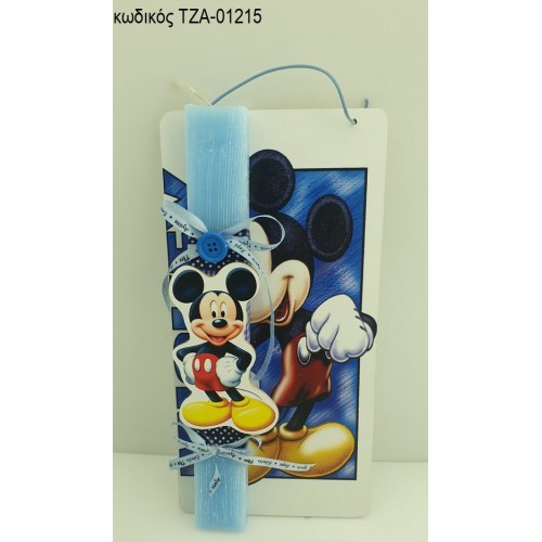 ΜΙΚΥ MICKEY ΞΥΛΙΝΟ ΠΑΣΧΑΛΙΝΗ ΛΑΜΠΑΔΑ ΣΕ ΞΥΛΙΝΗ ΠΛΑΤΗ ΜΕ ΣΧΕΔΙΟ ΜΙΚΥ MICKEY ΤΖΑ-01215/41450