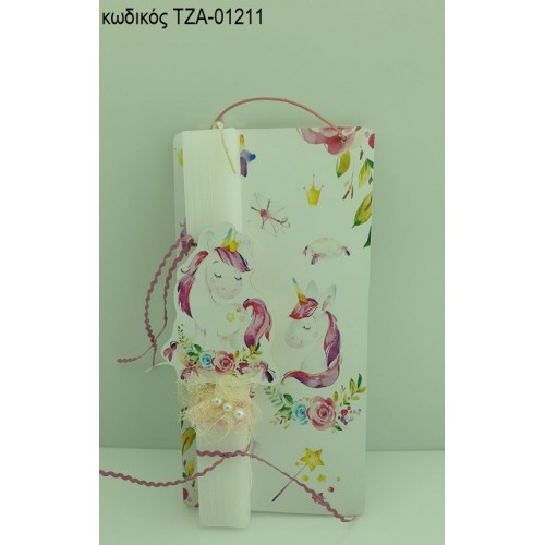 ΜΟΝΟΚΕΡΟΣ ΠΑΣΧΑΛΙΝΗ ΛΑΜΠΑΔΑ ΣΕ ΞΥΛΙΝΗ ΠΛΑΤΗ ΜΕ ΣΧΕΔΙΟ ΜΟΝΟΚΕΡΟΣ ΤΖΑ-01211/41450