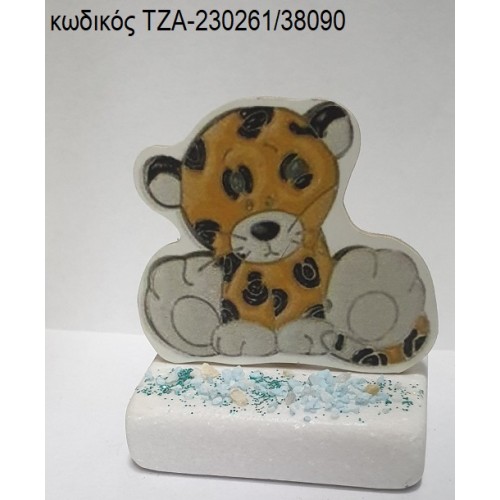 ΤΙΓΡΗΣ ΞΥΛΙΝΟ ΚΟΠΤΙΚΟ ΠΑΝΩ ΣΕ ΜΑΡΜΑΡΟ ΤΖΑ-230261/38090